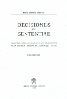 DECISIONES SEU SENTENTIAE VOL. 103