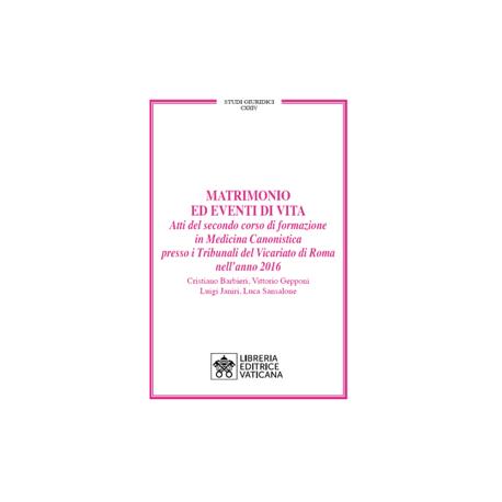 MATRIMONIO ED EVENTI DI VITA