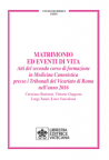MATRIMONIO ED EVENTI DI VITA
