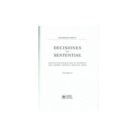 DECISIONES SEU SENTENTIAE