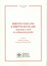 DIRITTO VATICANO E DIRITTO SECOLARE