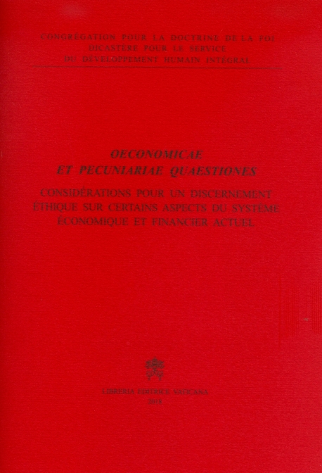 OECONOMICAE ET PECUNIARIAE QUAESTIONES (ITALIANO)